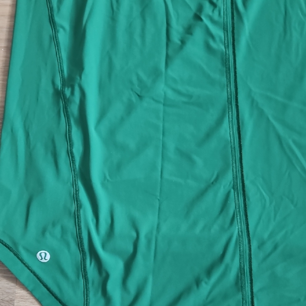 Lululemon Green Athletic Tank Top